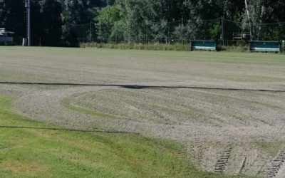 Grandi lavori al campo sportivo