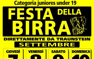 Dal 7 al 10 settembre torna la Festa della Birra a Sagginale. Con tanta buona musica ed il Trofeo Gildo Giovannini