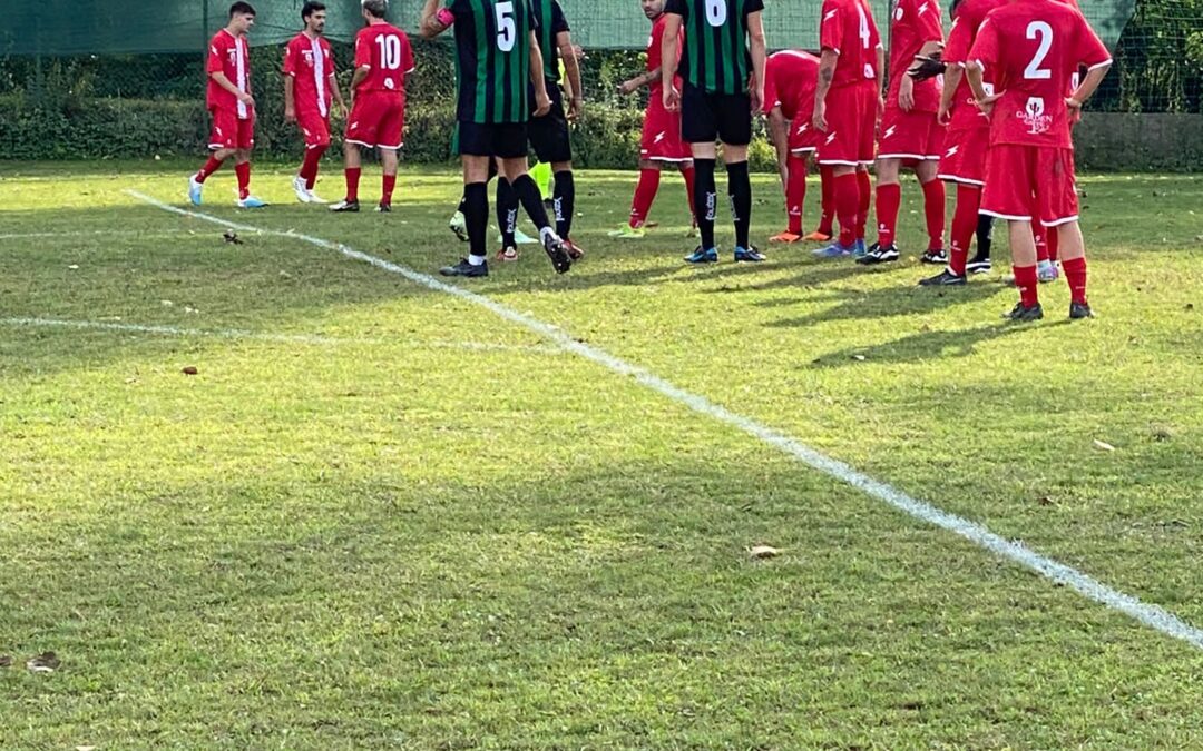 Sagginale battuto in casa al ritorno in Prima. Juniores a valanga