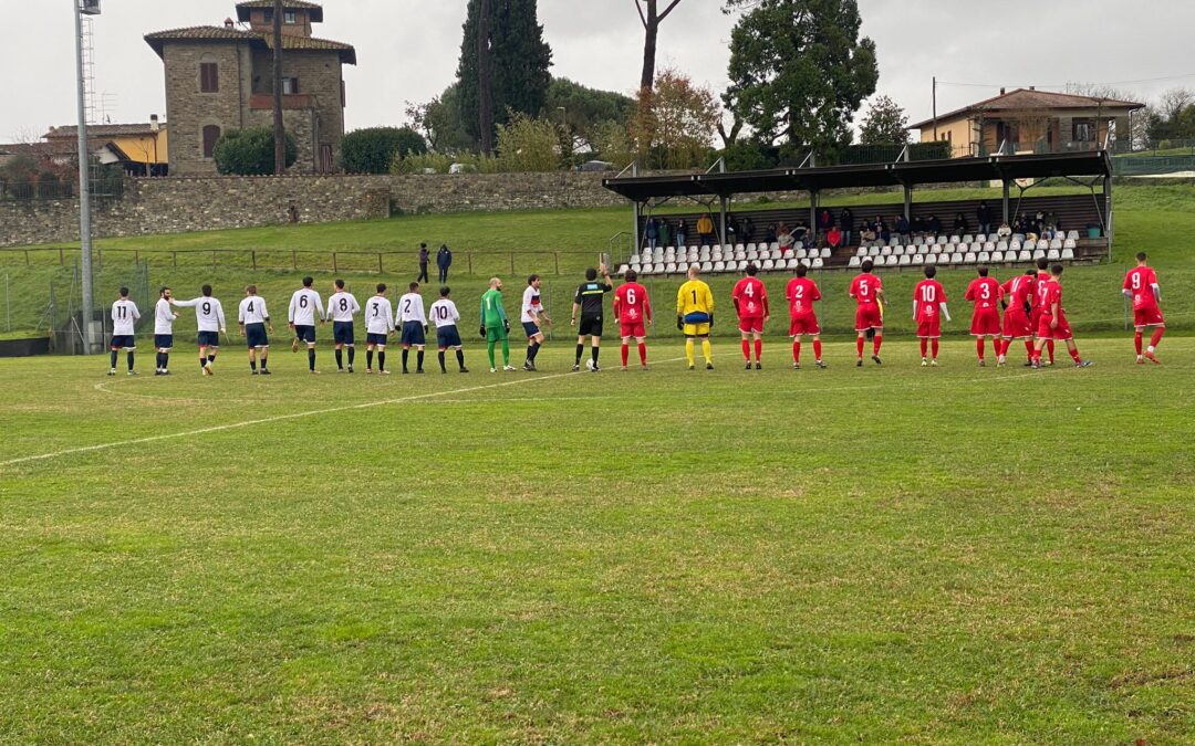 Pareggio beffa per la Prima squadra nel derby di Galliano. Un 2-2 che comunque muove la classifica!