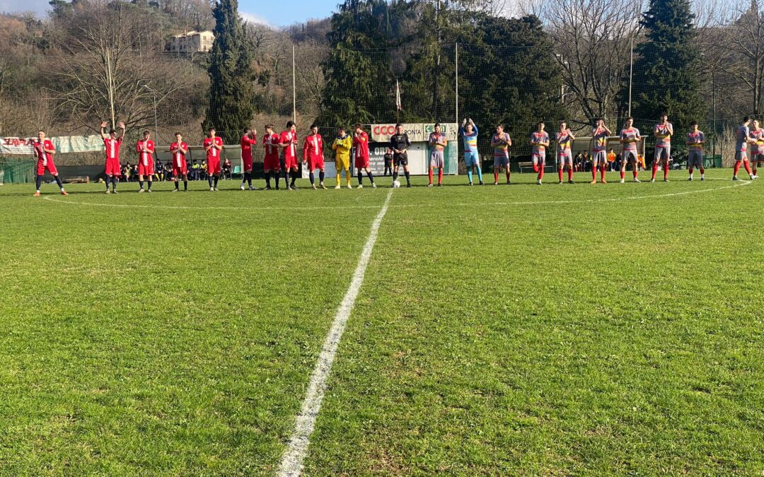 Pareggio con il Quarrata sul neutro di Ronta. Gli juniores calano la manita